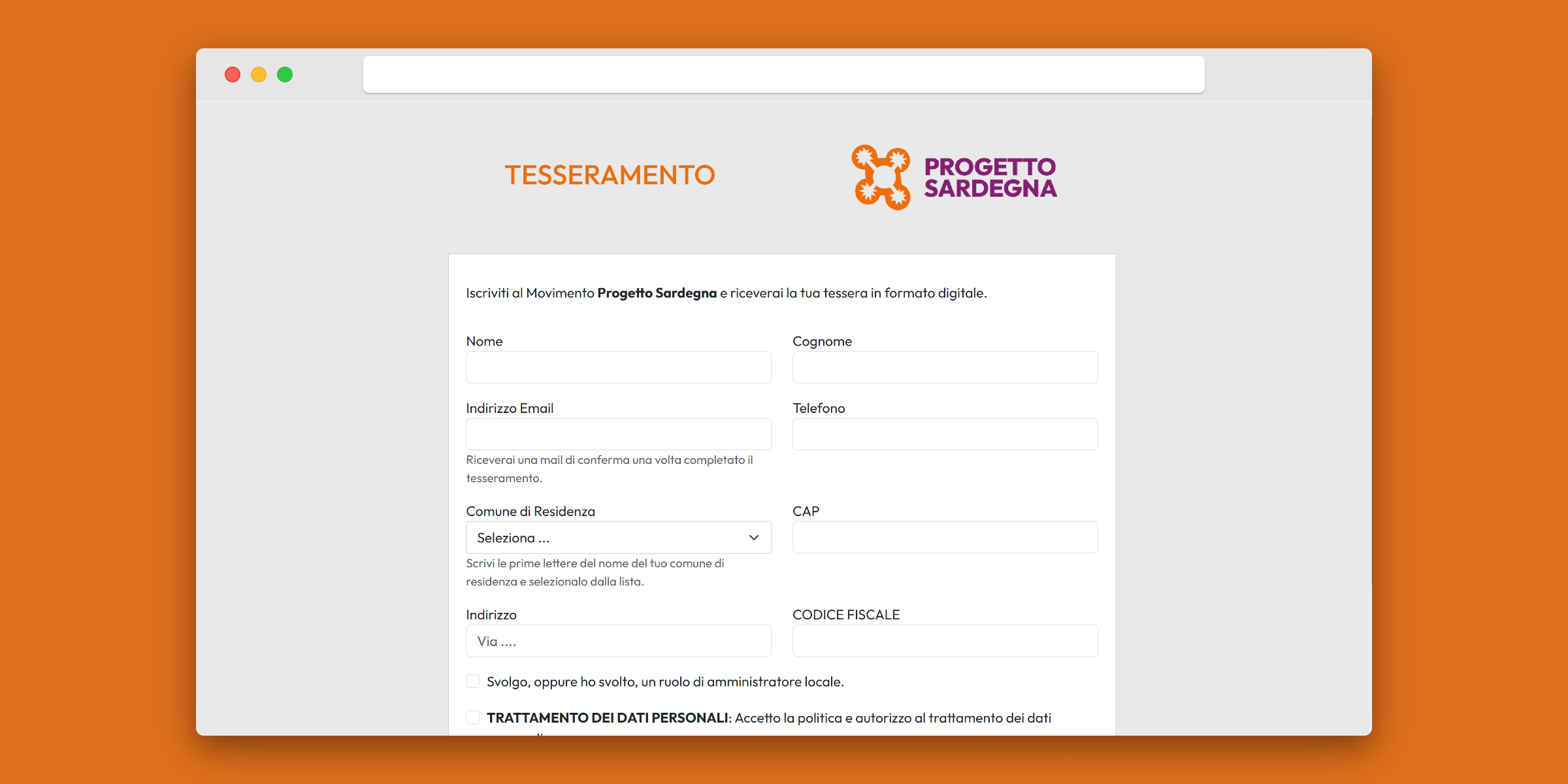 progetto sardegna - portal
